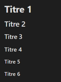 Titre - Visualisation